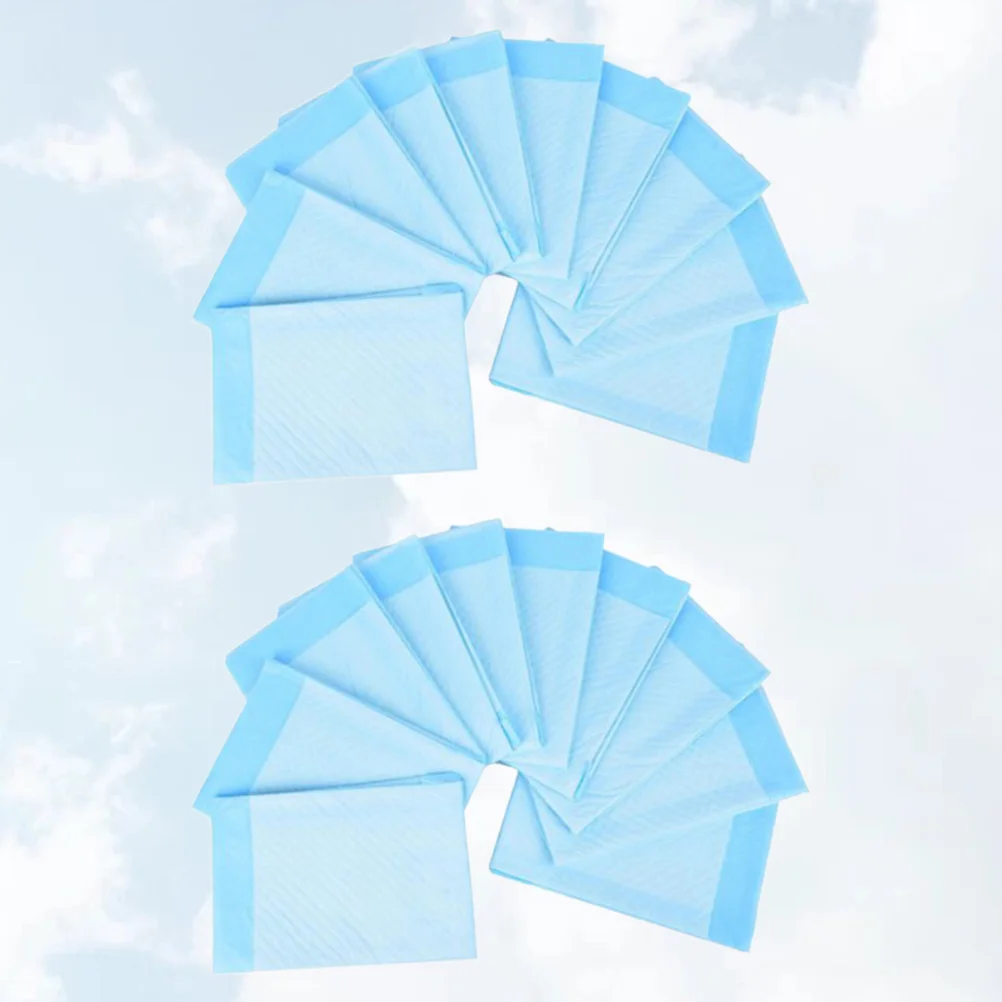 

20 шт. водонепроницаемые одноразовые подушечки для кормления 60x90 см, впитывающие коврики для недержания мочи для взрослых, впитывающий коврик для мочи, пациент