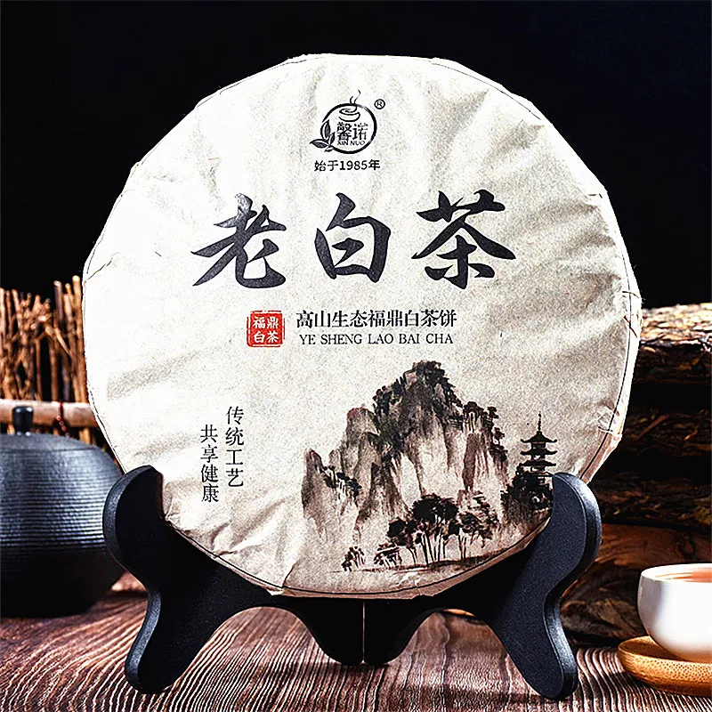 300g/pc High Quality Fuding LaoBaiCha Cake Buds Model  For Diy Wedding Party Shelf Decoration NO Packaging Model