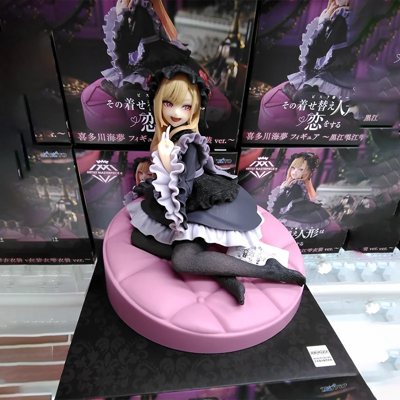 【100%original】TAiTO Sono Bisque Doll Wa Koi O Suru Kitagawa Marin Artist MasterPiece+ Kuroe Shizuku Ishou H=15CM Anime Character