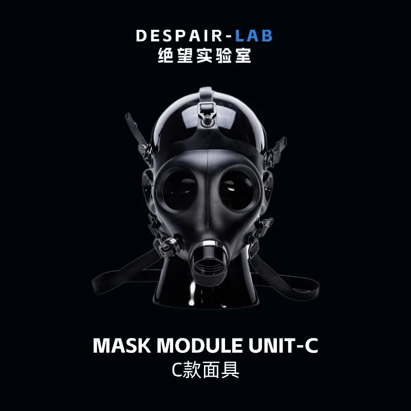 Type C Mask Breathing Control Mask Negative Pressure Bottle Gas Mask Standard RD40 Interface