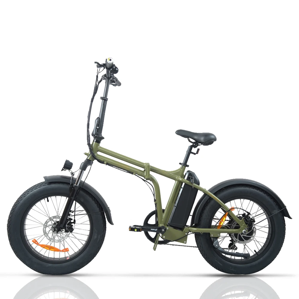 

20 Inch Electric Folding Bike 500w Folding Electric Scooter Bike Fat Tire Electric Mountain Bike