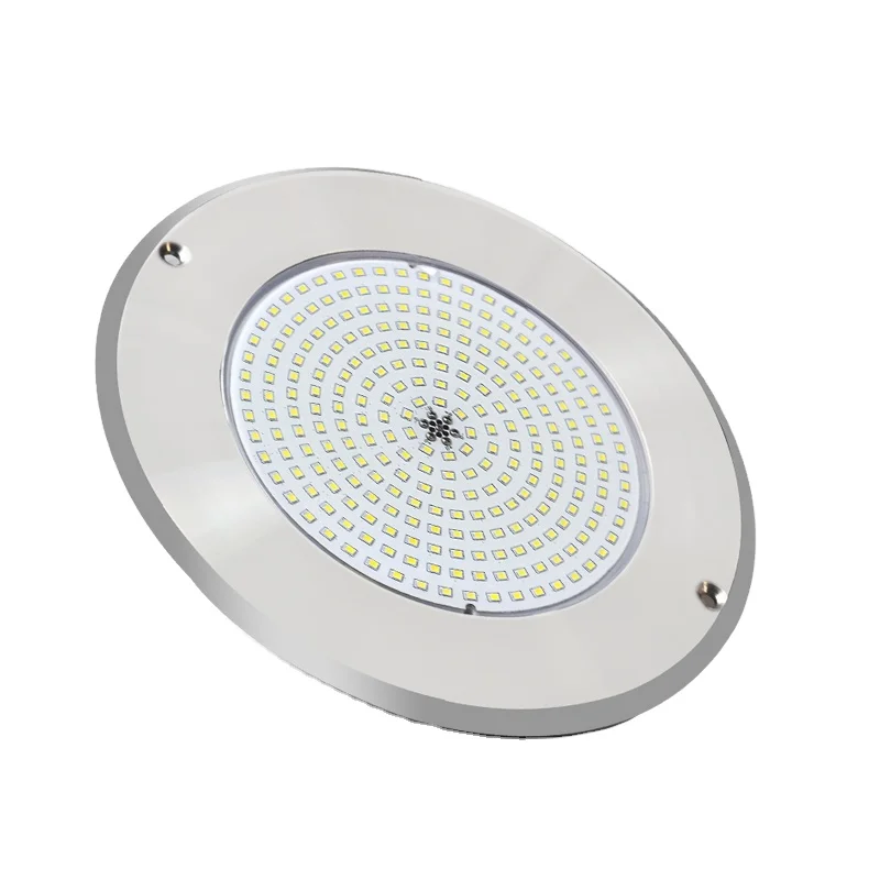 HOTOOK Patented Super Slim All In One IP68 Waterproof Ac12V 24V RGB Stainless Steel 316L Salty Water Led Swimming Pool Light