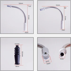 Ztto bike v-freio noo Klapprohrkabelführung Gummiärmel 10 Hauptverkäufe BMX Street Willkommen - №3