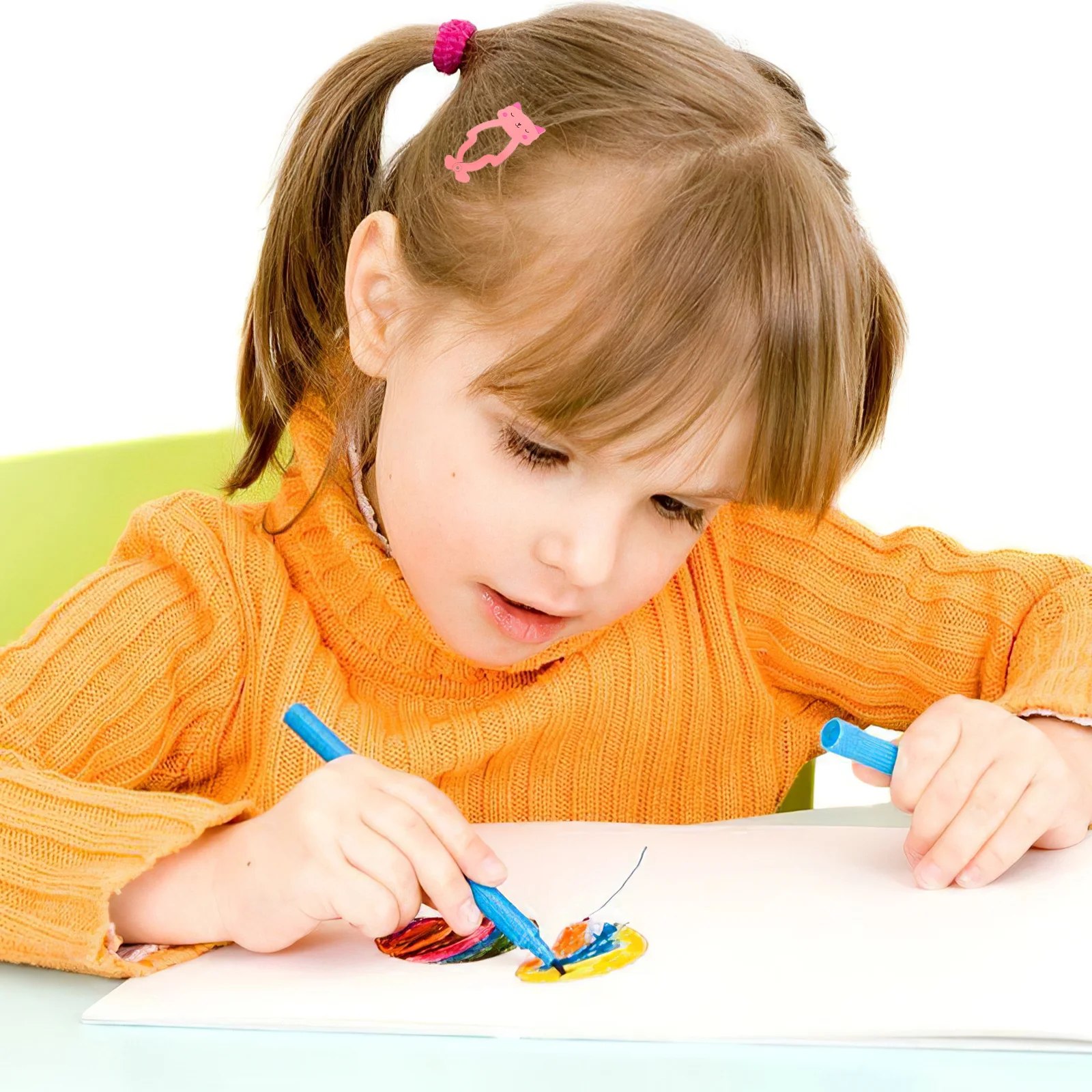 18 pezzi set di fermagli per capelli animali modello classico accessori per capelli forcina per bambini forcina per ragazze bambini forcina per bambini
