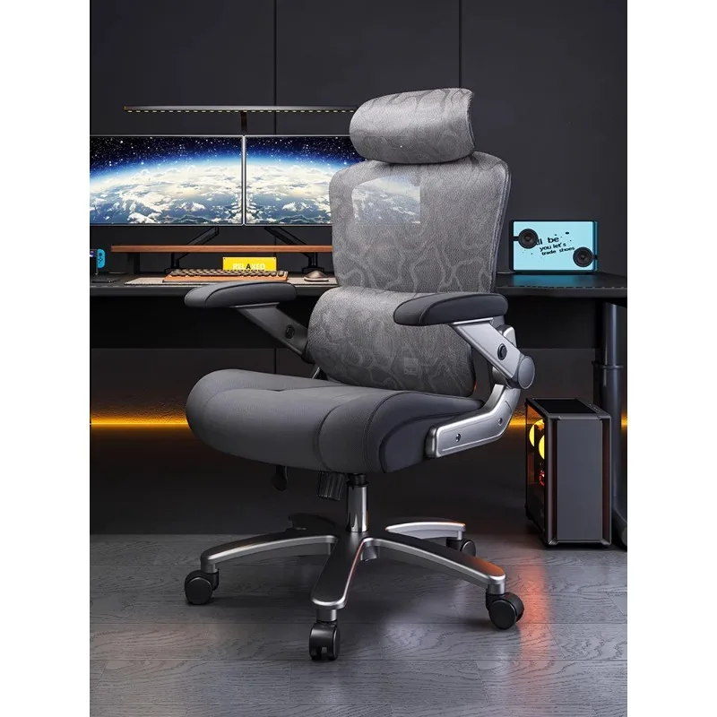 

Ergonomic Chair Large Size Computer Chair for Heavy People Home Office Comfortable Long Sitting Gaming Chair