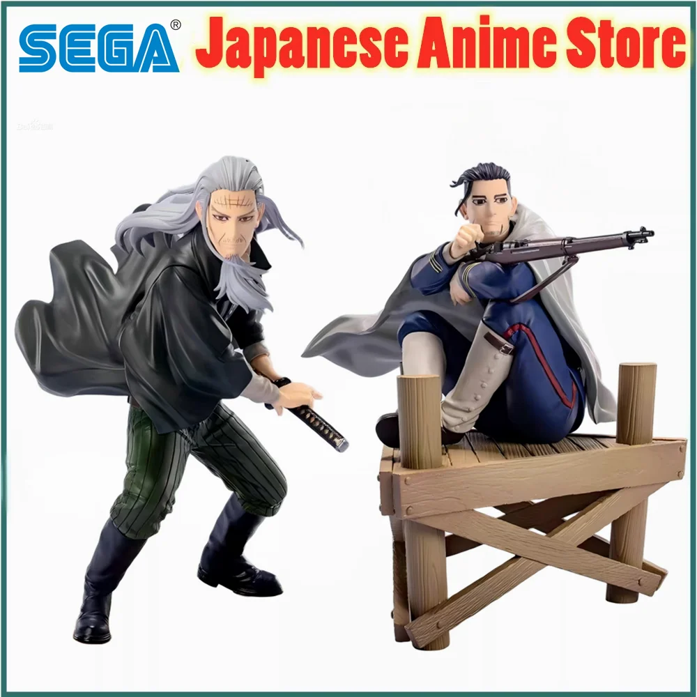 

Original SEGA Golden Kamuy Xross Link Hijikata Toshizou Ogata Hyakunosuke Anime Figure Action Figurine Model Figuart