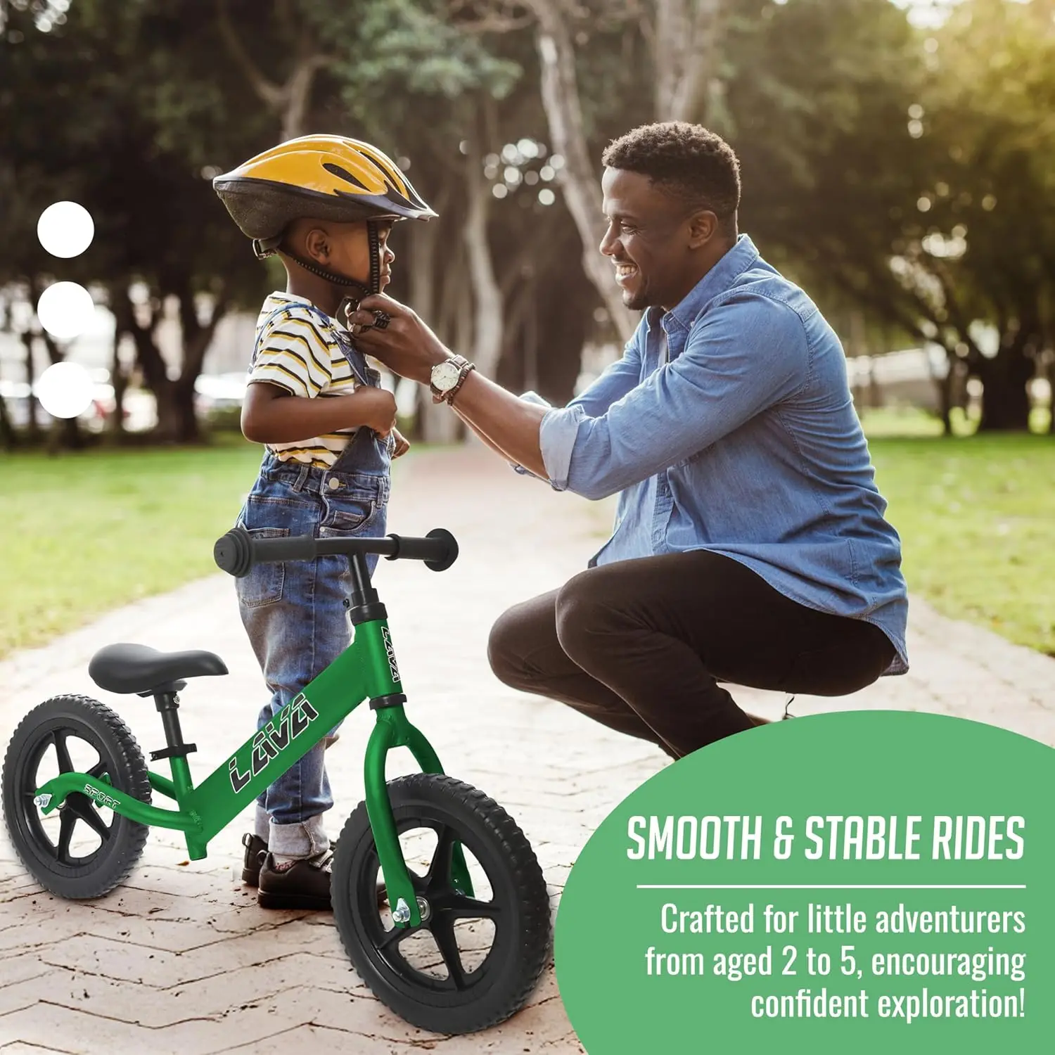 Rowerek Biegowy - Lekki Aluminiowy Rower dla Maluchów w Wieku 2, 3, 4 i 5 Lat dla Chłopców i Dziewczynek - Rower Bez Pedałów dla Dzieci z Regulacją