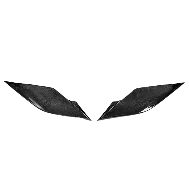 OEM STYLE DRY CARBON FIBER REAR BUMPER SIDE VENT for 2019-2021 FERRARI F8