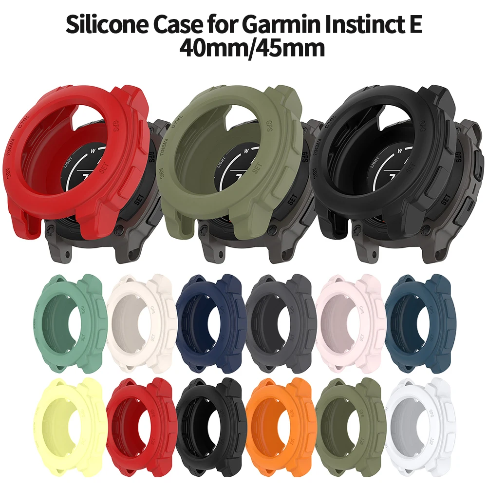 

Высококачественный чехол для Garmin Instinct E, прочный защитный чехол из ТПУ, декоративная рамка для Instinct E 40/45 мм