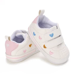 Scarpe Casual per bambini scarpe da culla per bambina scarpe da ginnastica per Prewalker con suola morbida scarpe da passeggio per bambini First Walker 0-18 mesi