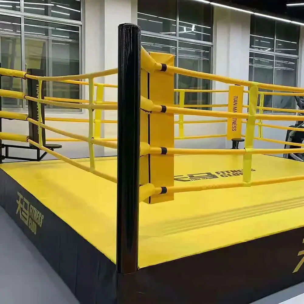 professional thai kick boxing ring boxing championship floor rings or wrestling fighting ring with platform