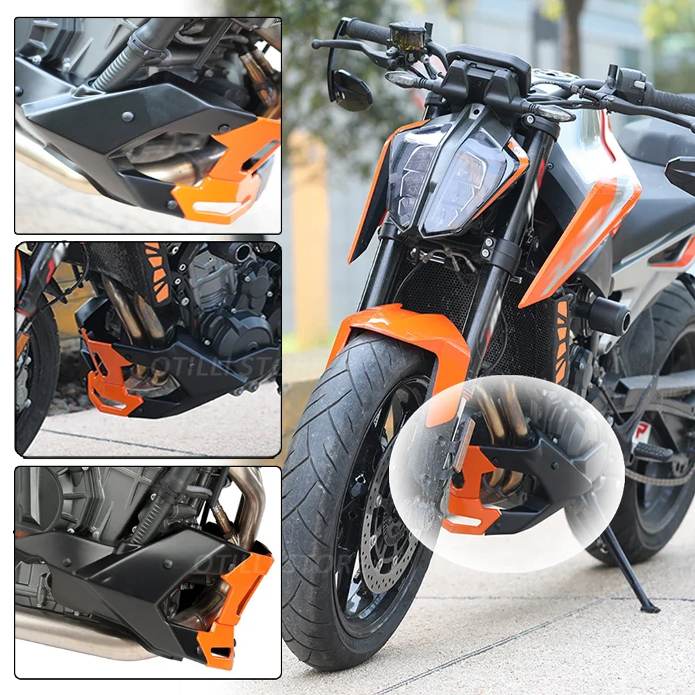 For KTM 890 DUKE R 790 DUKE Motorcycle Accessories Front Engine Guards Spoiler Protective Cover Motorbike Parts Protect