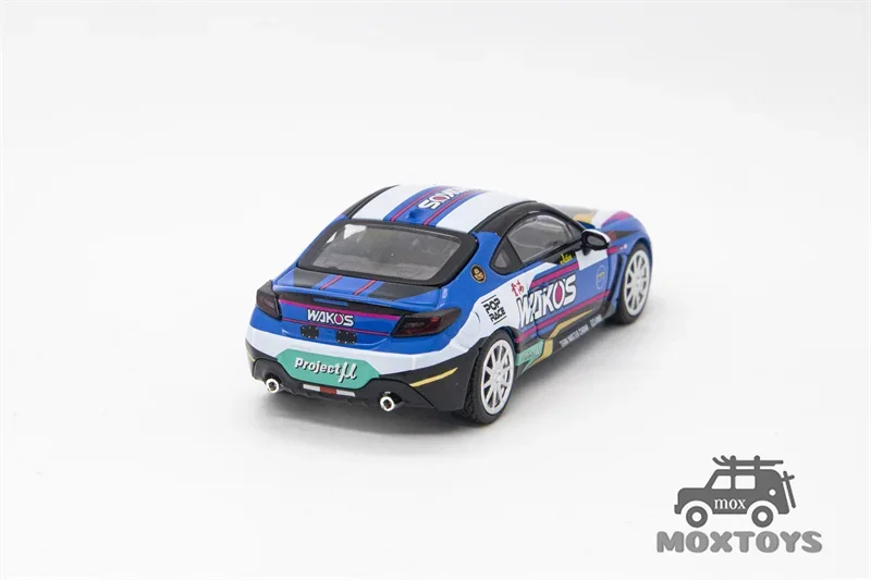 PopRace 1:64 GR86-Wakos Racing XCarToys نسخة الحزمة Diecast نموذج سيارة #3
