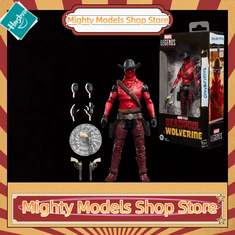 

В наличии: Коллекционные фигурки Marvel Legends: Ковбой Дэдпул, Волкър, Дэдпул (фильм), 6-дюймовые подвижные фигурки