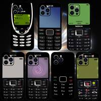 P-Product Retro Nokia Phone Case Soft TPU Skin-Friendly Phone Case For IPhone 17/16/15/14/13/12/11 Series: PRO, MAX, PLUS ,Mini