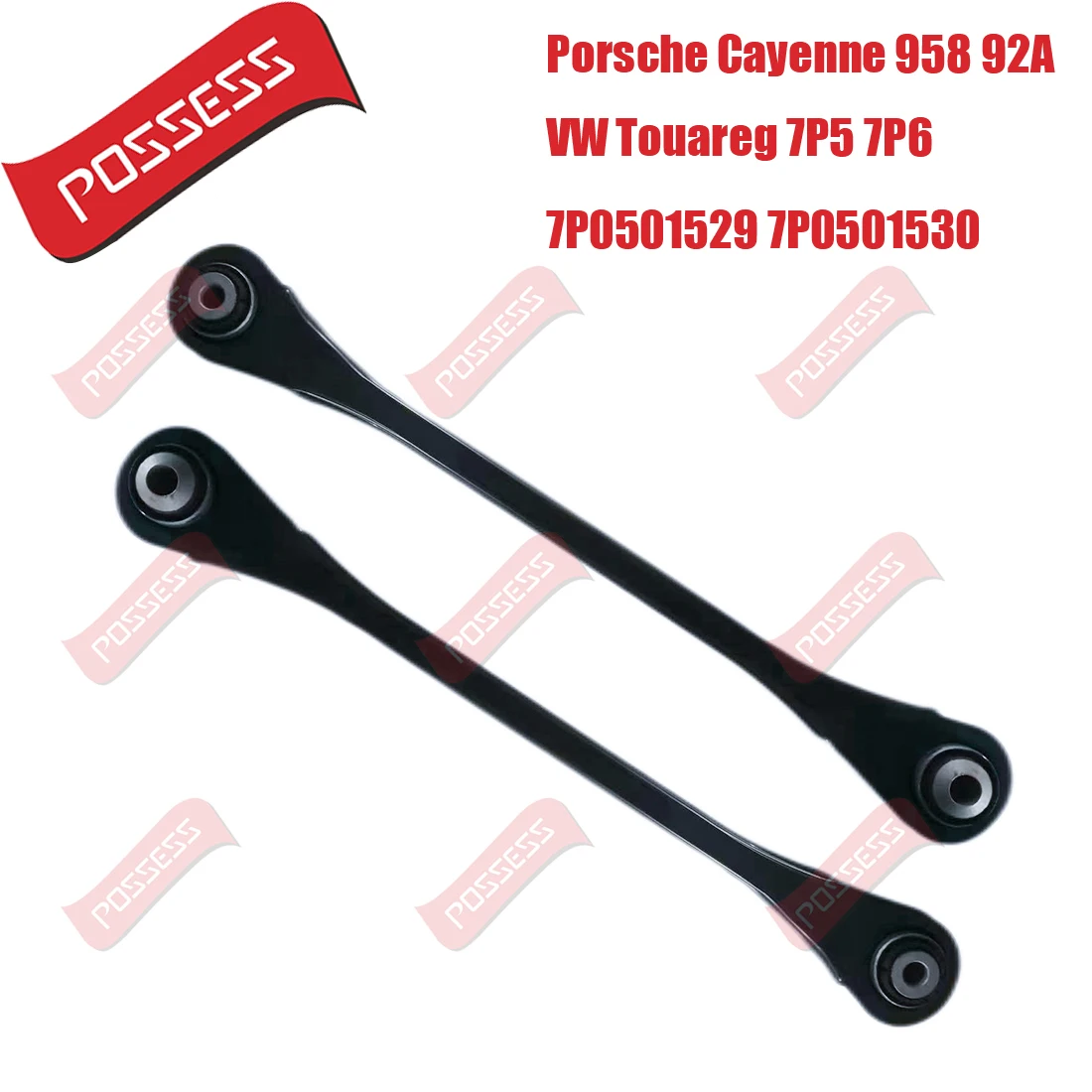 10 Pieces Rear Suspension Control Arm Ball Joint Stabilizer Link Tie Rod End Kits For Porsche Cayenne 958 92A VW Touareg 7P5 7P6