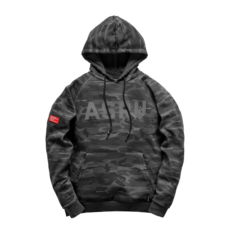 Autumn New Camouflage Men Gyms Hoodies Fitness Bodybuilding Sweatshirt Pullover Sportswear Male Workout Hooded Clothing