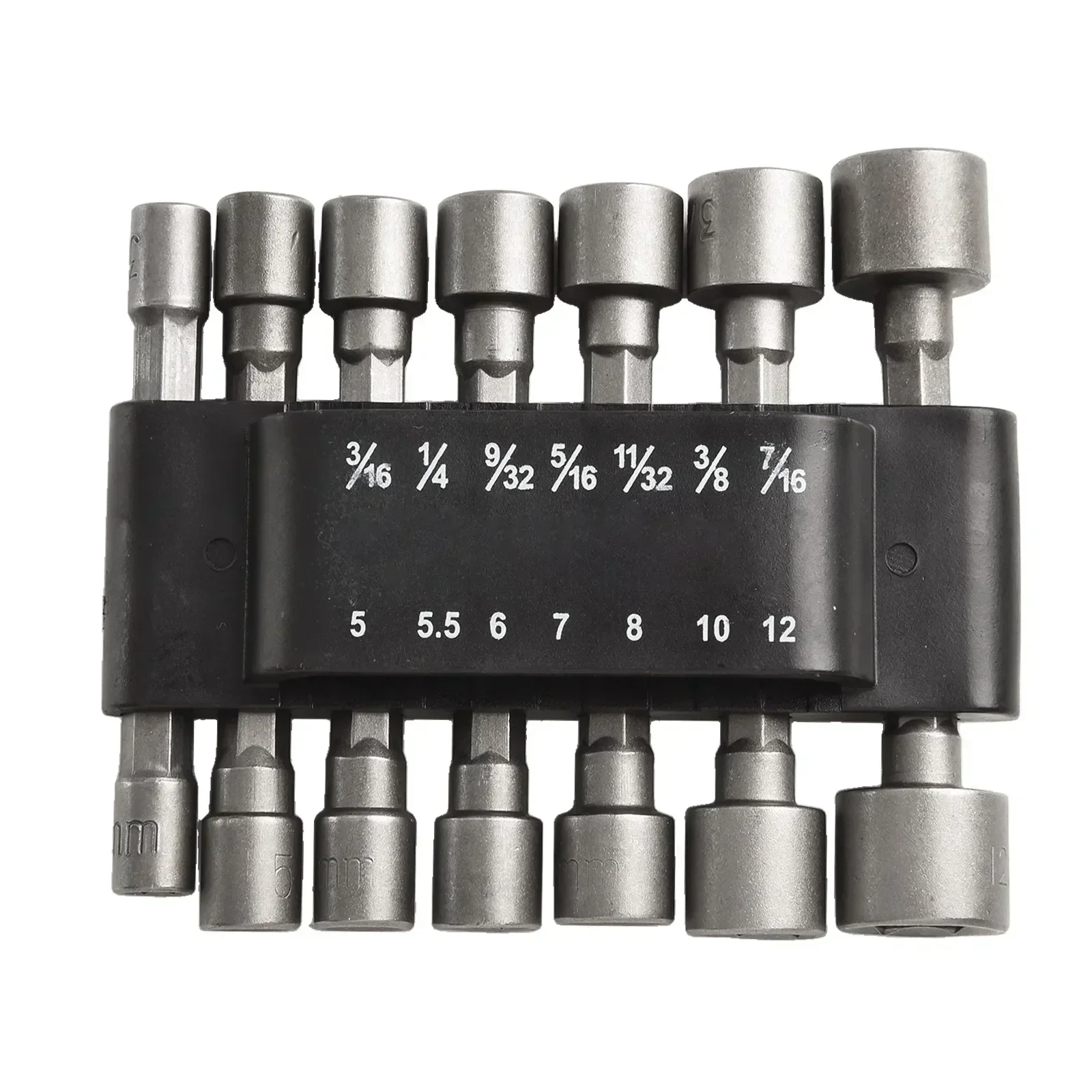 

9/14pcs Power Nuts Driver Drill Bit Socket Bit Extension Rod 1/4'' Hex Shanks Socket Wrench For Electric Screwdriver Wrench