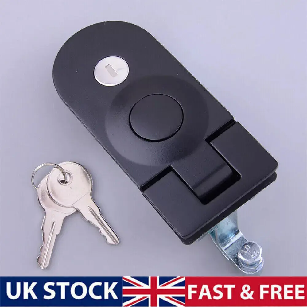 Compression Latch / Lever Lock W/ 2 Keys For Horsebox Trailers Locker Doors Boat