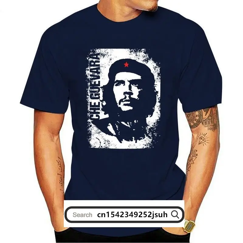 New Mens 100% Cotton Short Sleeve Print Awdip Men Official Che Guevara Vintage T-shirt Ernesto Diplomat Guerrilla Leader