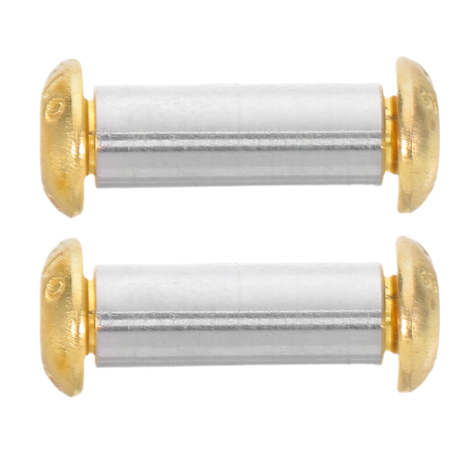 2Pcs DIY Knife Handle Rivet Brass Repair Fastening Screws for Wooden Kitchen Chef Knives Handle Hardware Tools