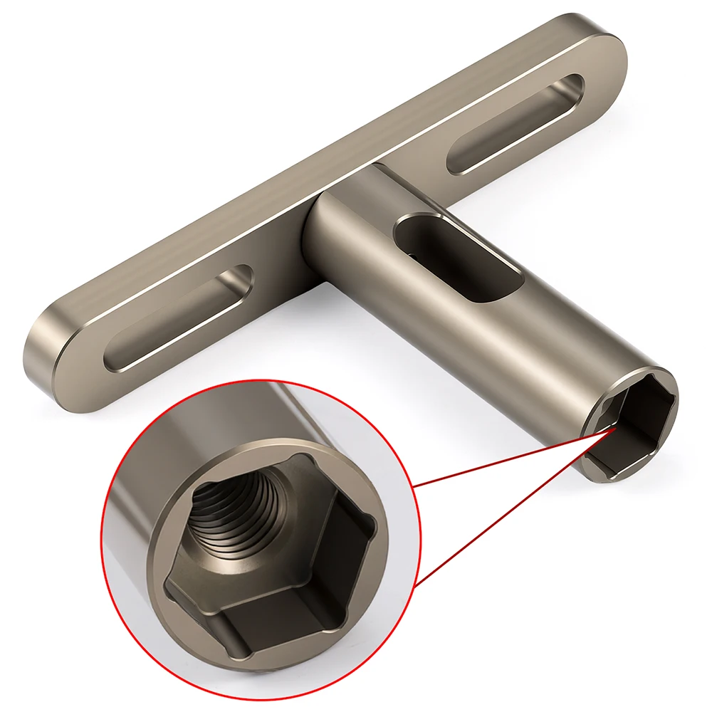 AXSPEED Alu Alloy 3mm Dog Bones Pin Replace Tool 17mm Hex Socket for RC Car Model Upgrade Parts