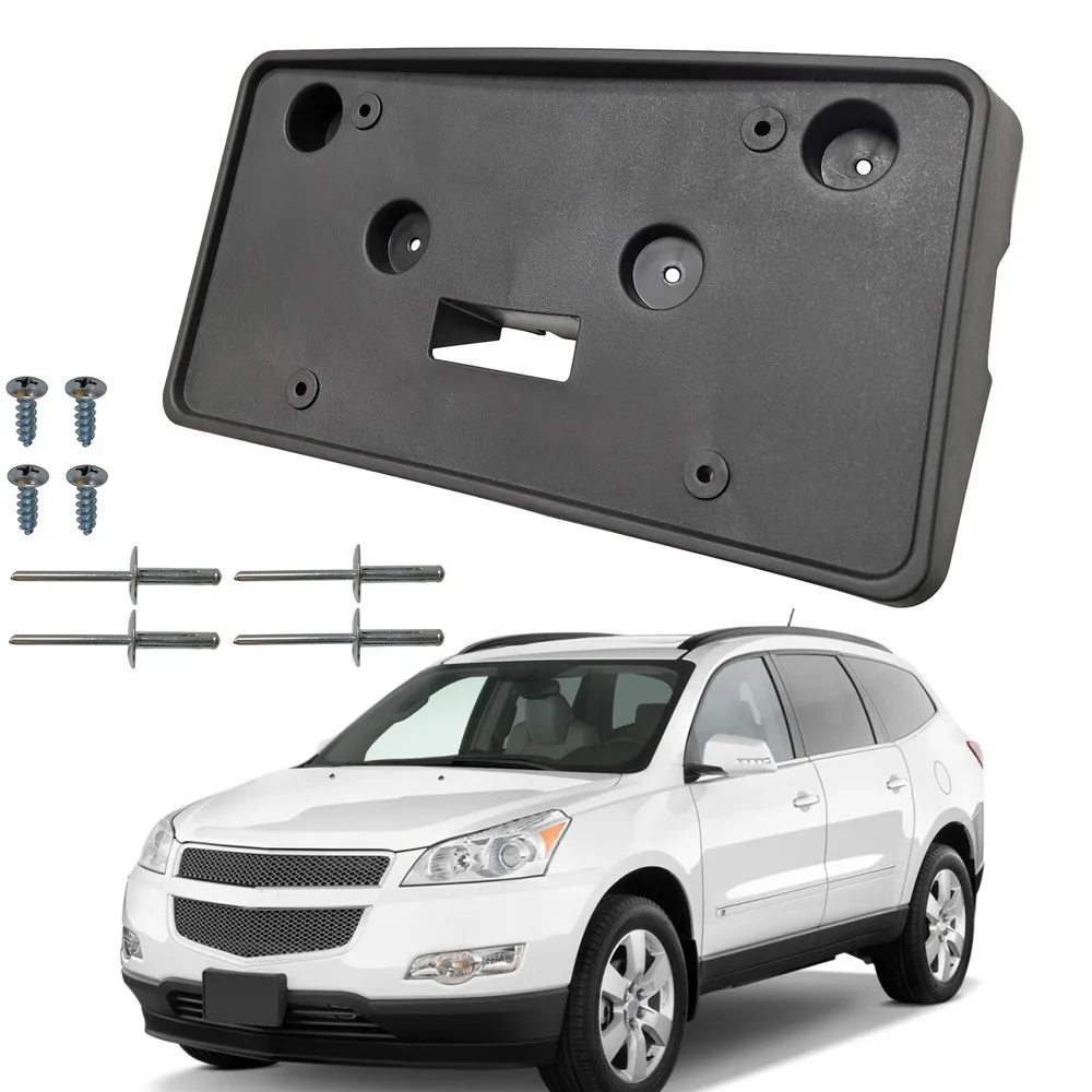 

For 2009-2012 Chevrolet Traverse Front License Plate Frame Tag Holder Bracket