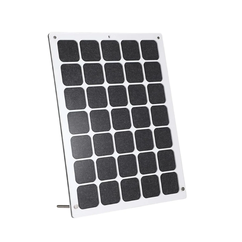 

LX9D 35 Enamel Pin Showcases Board Double Sided Wall or Tabletop Display Stand