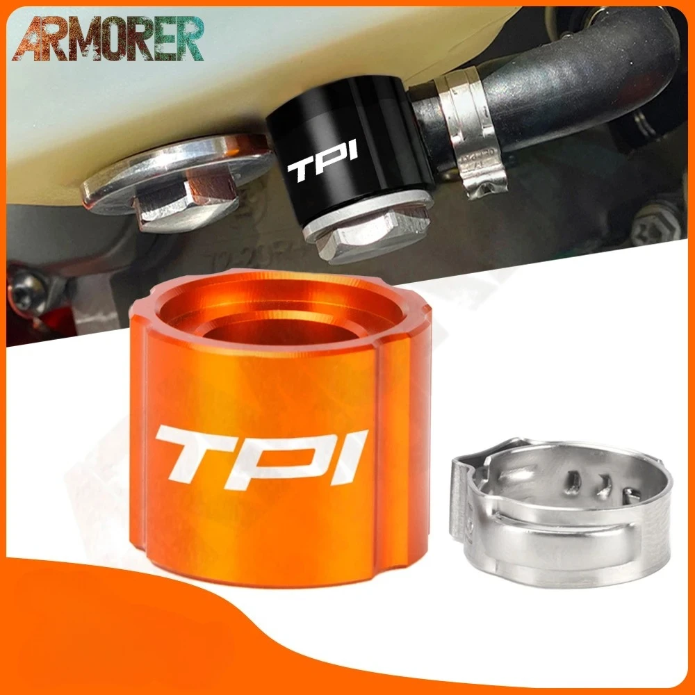 For 250 300 XC EXC XC W 150XCW TPI Six Days CNC Fuel Line Tank Connector Connection Motorcycle Accessories 2020 2021 2022