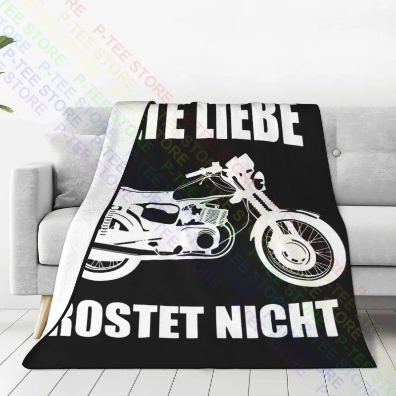 Alte Liebe Rostet Nicht Blanket Sheet For Bed On The Sofa Bedding Travel Family Expenses