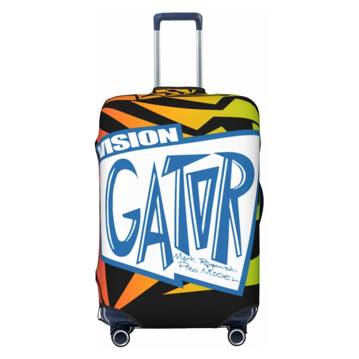 

Custom Cool Vision Street Wear Luggage Cover Elastic Travel Suitcase Protective Covers Fits 18-32 Inch