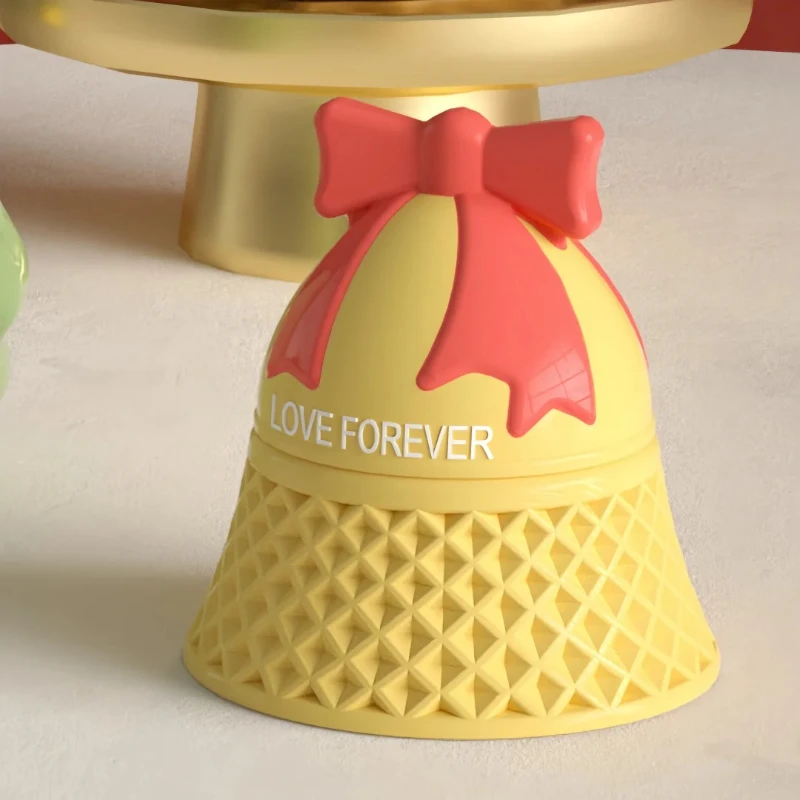 Christmas Bell Shaped Silicone Mold For Aromatherapy Gypsum Candle Cup Plaster Jar Epoxy Resin Candle Container Decoration Mould - view 5