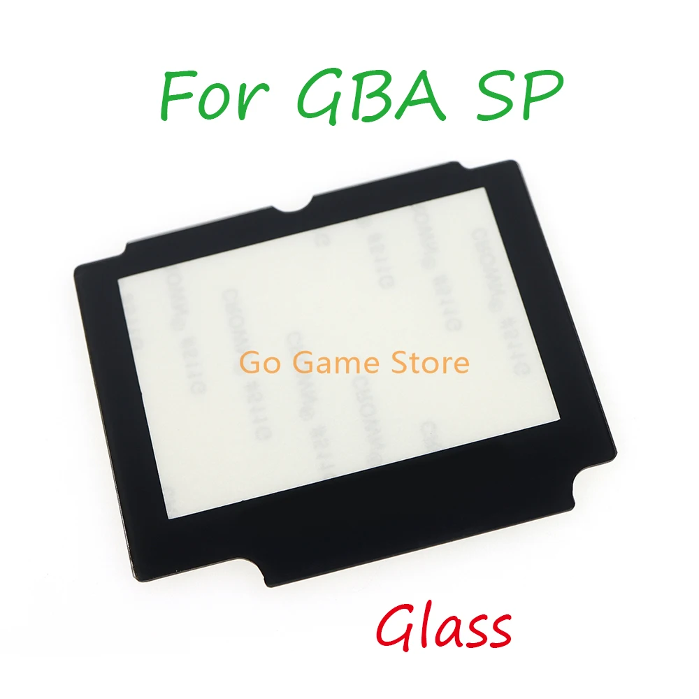 50pcs/lot for GBA SP Lens Protector Glass Replacement Glass Display Screen Lens Protection Panel Cover