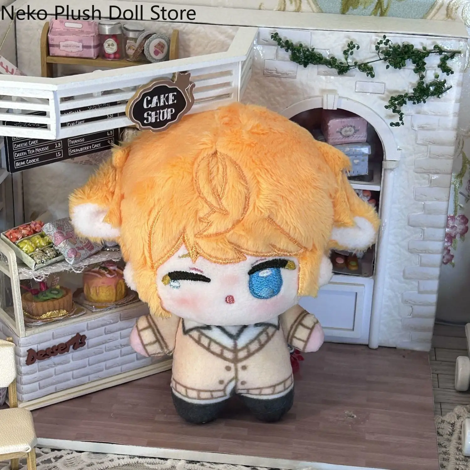 Shu sakamaki anime boneca de pelúcia corpo vestir-se roupas plushies brinquedos de pelúcia figuras presente cosplay 10cm