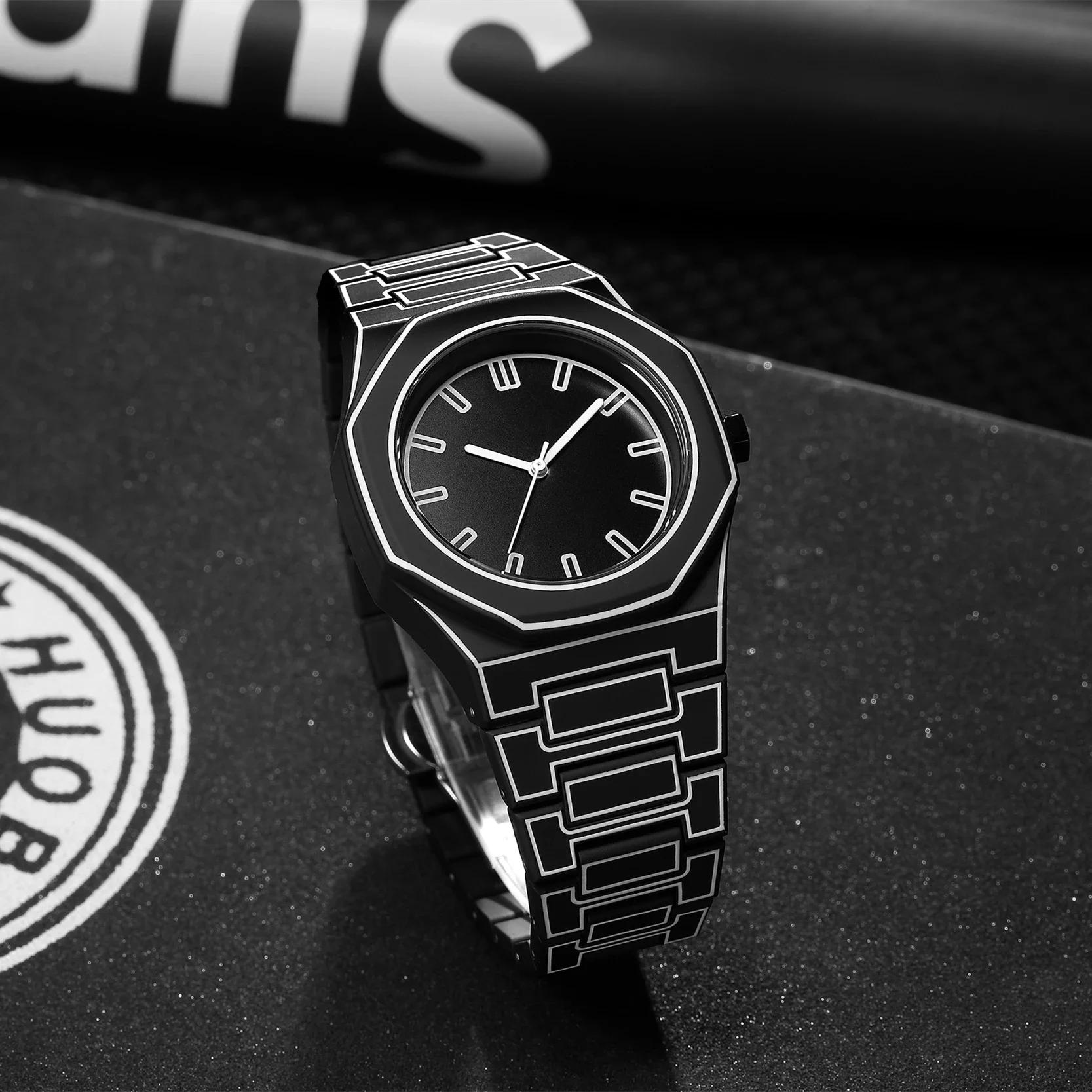 Simple casual men's women's watches, macaroon color quartz watches, round dial quartz watches, suitable for daily life, gifts