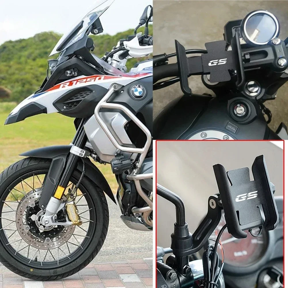 

Motorcycle Handlebar Mobile Phone Holder GPS Stand Bracket For BMW GS G310GS F750GS F850GS R1200GS R1250GS LC Adventure R1300GS