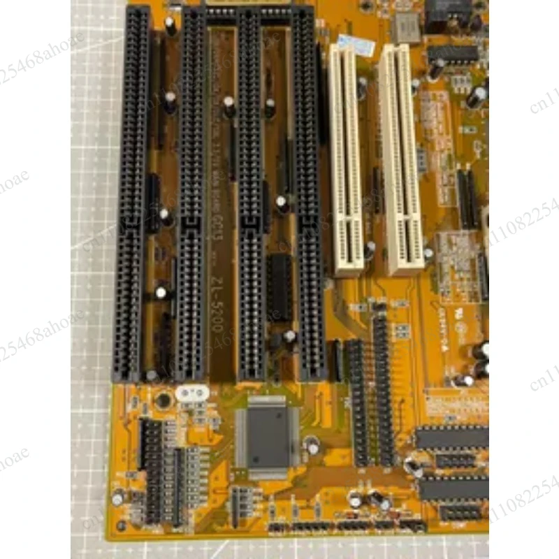 Antique 486 computer motherboard, ZL-5200
