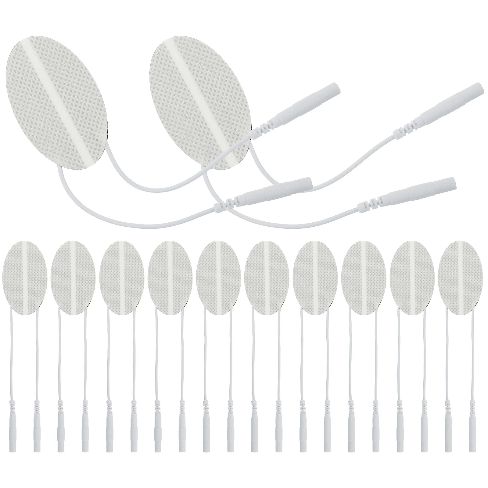 

10Pcs Multi-Function Electrode Pads Flexible Body Massaging Pads Safe for Most Skin Types Perfect Flexibility Massage Accessory