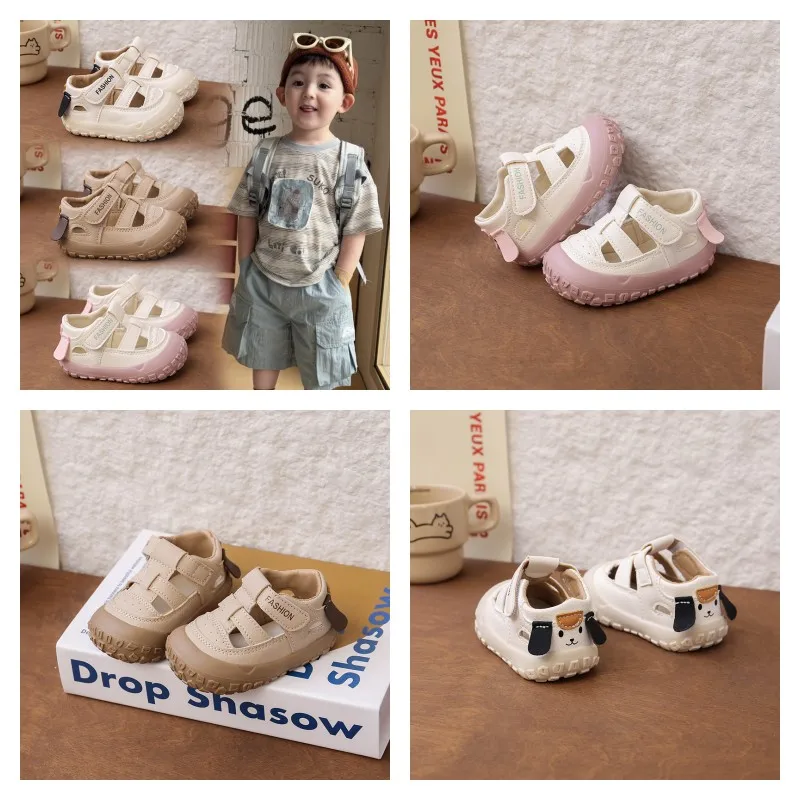 

Toddler Breathable Mesh Sandals Children's Casual Summer Footwear for Kids Lightweight Outdoor Beach Walking Boys Girls Shoes