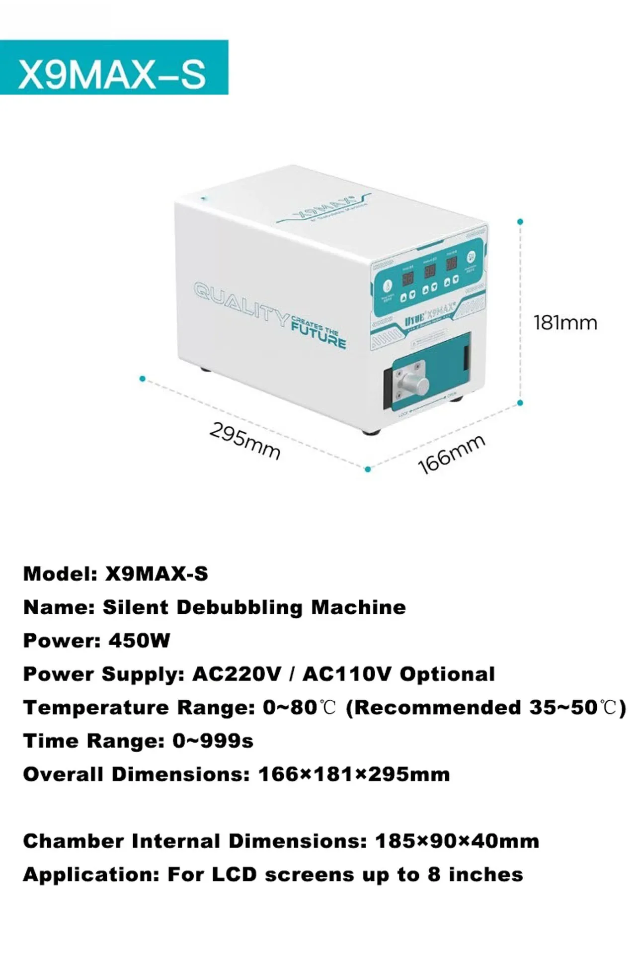 Variant: 110V X9MAX-S