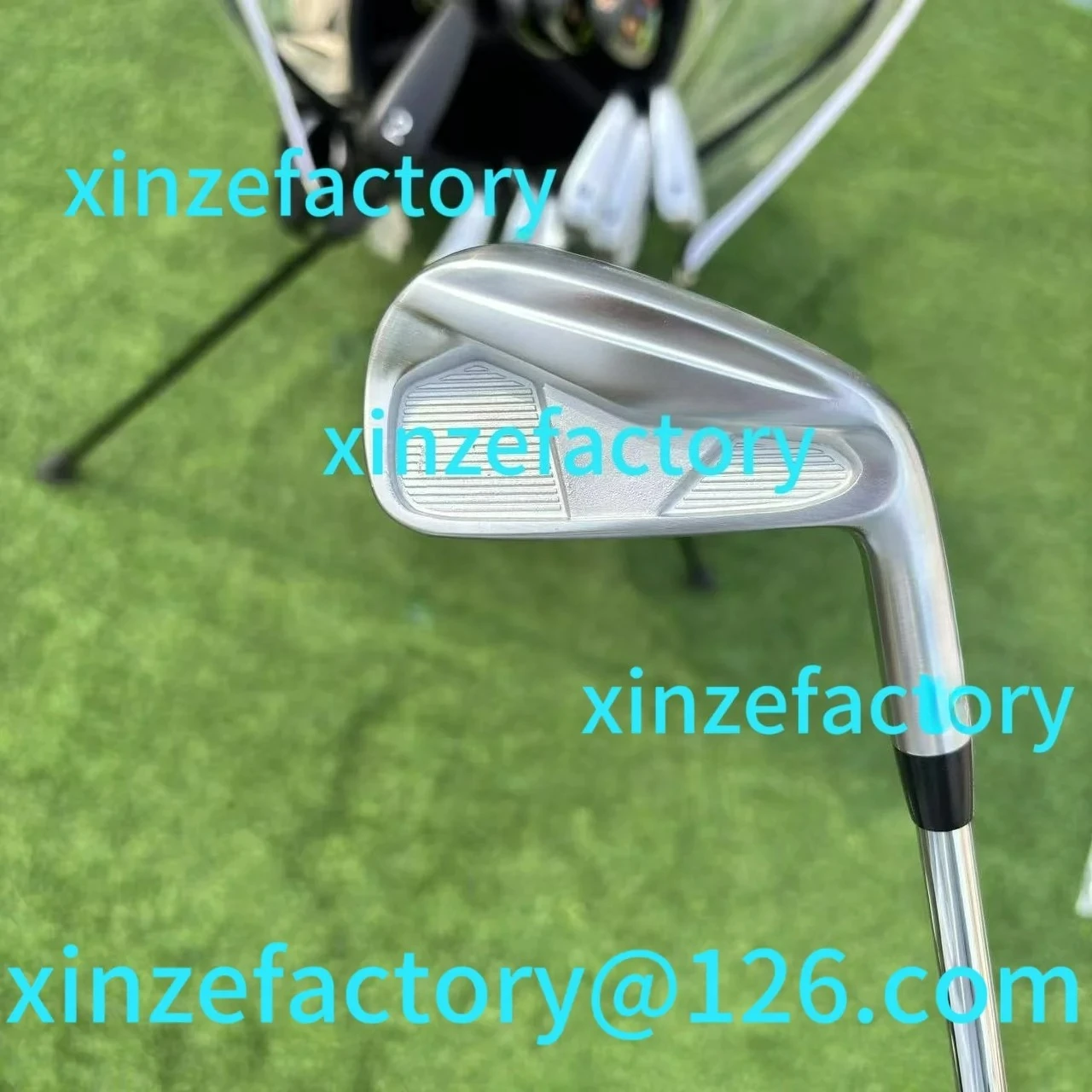 Adatto per il set di ferri da golf con asta in acciaio/grafite con copritesta personalizzabili