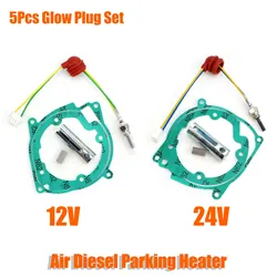 Air Diesel Heater 12V / 24V Ceramic Glow Plug Burner Blower Gasket Strainer For Webasto Eberspacher 3-8kw Car Truck VAN Boat