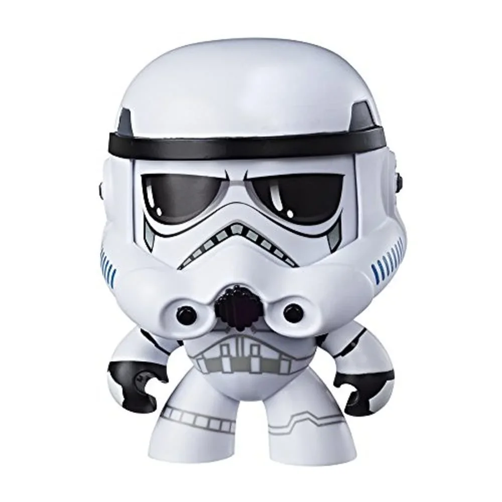 Hasbro Star Wars Mighty Muggs Mm S2 Storm Trooper Action Firgure Toys with Fun for Kids Birthday Gift E2183