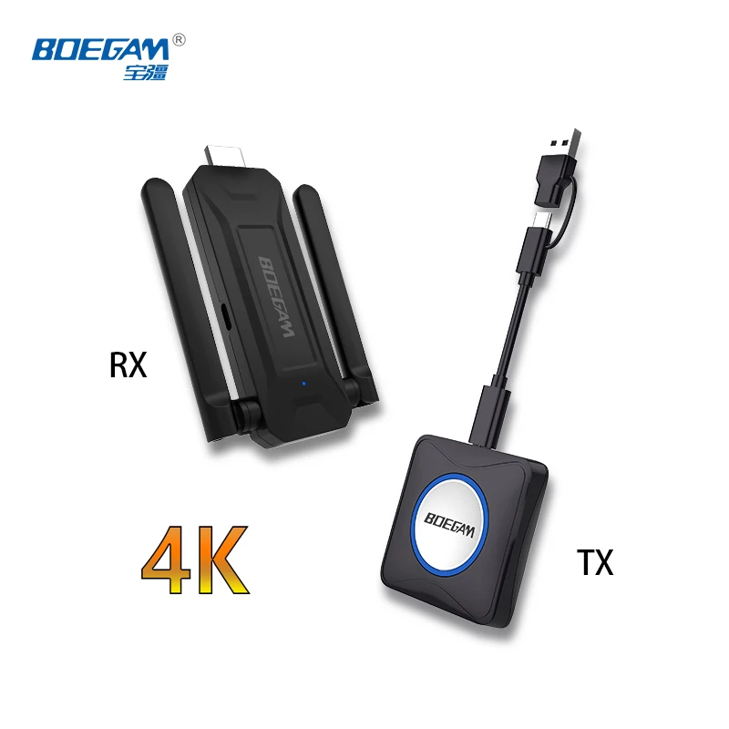 Wireless Screen Mirroring Device For Projectors Plug And Play, BYOD Ready