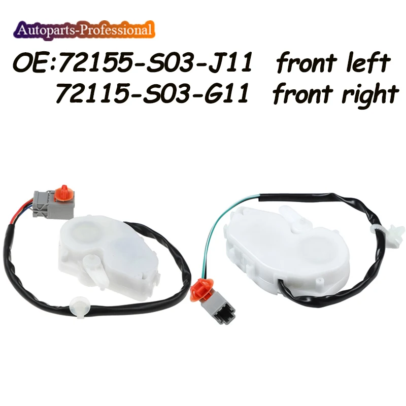 Trava do atuador da fechadura da porta dianteira esquerda direita do carro 72155-s03-j11 72115-s03-g11 para honda CR-V prelude 1997 1998 1999 2000 2001
