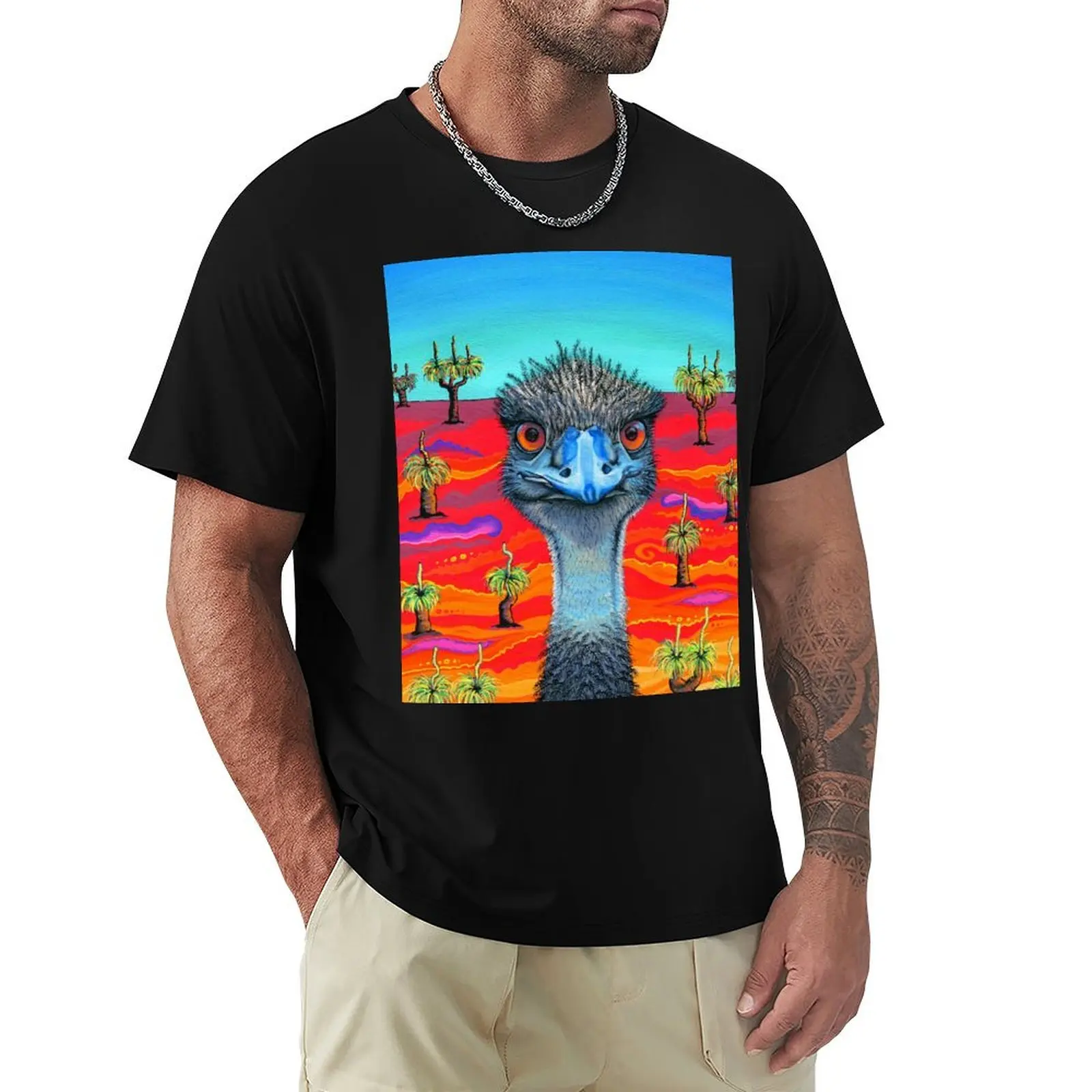 Emu Aussie T-Shirt Moisture Wicking Quick Dry Tee