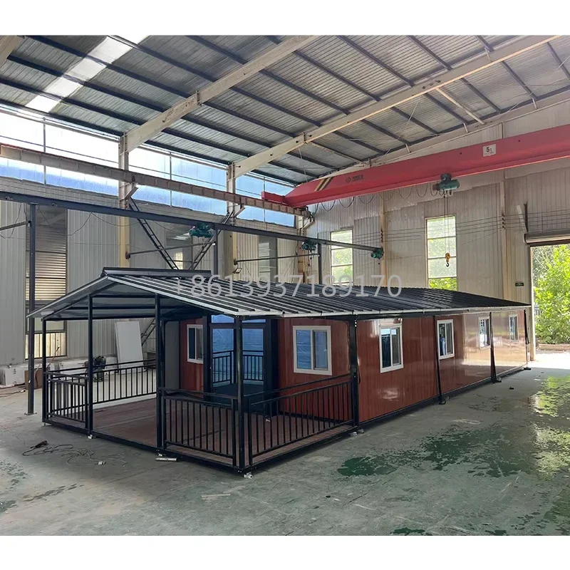 Ready Made House Expandable Villa Shipping 40ft 20ft Container Expandable Folding House Prefabricated Tiny Home