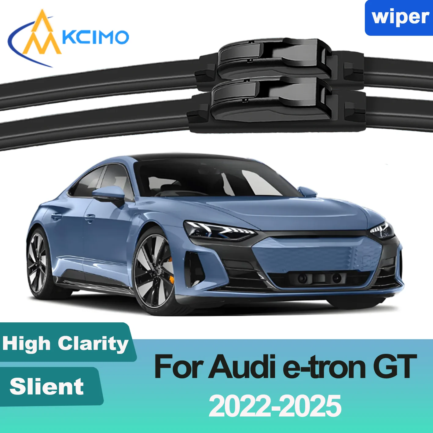 

2 шт. новые щетки стеклоочистителя переднего стекла для Audi e-tron GT 2022-2025, аксессуары для автомобильных щеток переднего стекла 2025 2024 2023