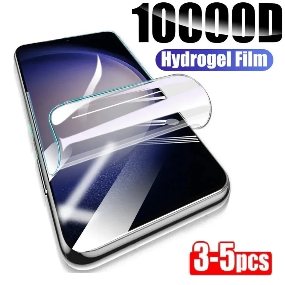 3-5Pcs Hydrogel Film For Huawei Y6 Ii Y5 Ii Y3 Ii 9H Screen Protector Y6 Y5 Y7 2017 2018 2019 Y5 Prime Y6 Pro