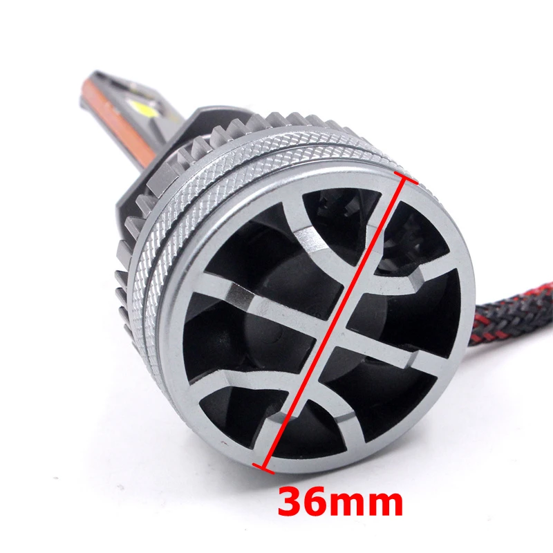 240W 24000LM X8 H7 LED Headlight Bulbs Car Fog Light 12V 24V Compatible with H1 H4 H7 H11 9005 9006 9012 CANBUS Included